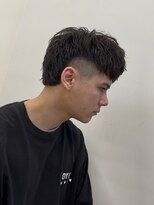 テンション(tension)&nbsp;マレットヘアメンズカット眉毛カット札幌大通バスセンター