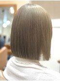 【きりっぱボブ　ミルクティーベージュ】