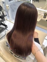 シーナ バイ マグ(siina. by Mag) 夏カラーブリーチなしカラー透明感ピンクラベンダー髪質改善