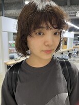 ナヌークカフラ(nanuk kafla)&nbsp;癖毛みたいなボブパーマ