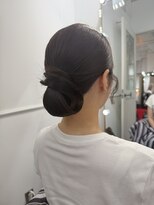セット アンド バイ ルゥーダ 品川駅前店(SET and..by Rouxda.) ウェディングリハーサルヘア2スタイル