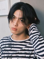アンサー 原宿(ANSWER)&nbsp;メンズ髪質改善地毛風縮毛矯正ストレート毛流れセンターパート