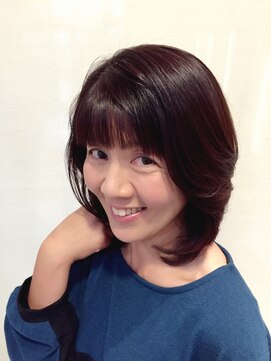 アトリエ ヴィサージュ 稲毛海岸店(ATELIER VISAGE) 大人可愛い鎖骨ミディ