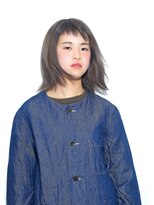 ニコヘアー(niko hair) ぶつ切りミディアム☆LINEID@vey3047y