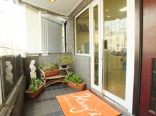 ヘアークリニック ケンジの雰囲気（階段2階の奥にサロンがあります。道に迷われたらご連絡下さい。）