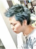 #SidViciou風#ハイトーン×束感MAXショートレイヤー#Homme2櫻井