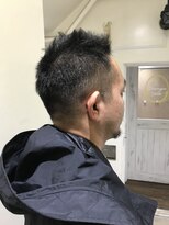 パティオンツー(PATIONN2)&nbsp;メンズ スパイキー ベリーショート ツーブロック 刈り上げ 短髪