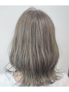 ヘッツ 仙台駅前店(HETTU) LEMO オリーブベージュ 透明感カラー