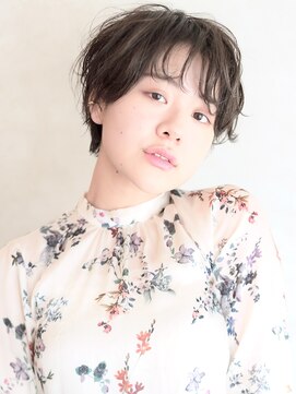ザジヘアー(ZAZIE hair) 【アッシュブラウンカラー】ラフマッシュショート