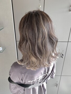 エイト 沖縄豊崎店(EIGHT toyosaki) 【EIGHT 豊崎】お客様スタイル_エアータッチバレイヤージュ