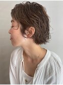 ショートヘア/ハンサムショート/ショートパーマ