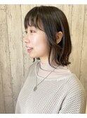 【ひとみ】大人可愛いくびれ外ハネボブ