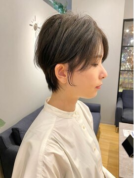 ジアン バイ ミルボン NU茶屋町+(GIEN by milbon) ハンサム/マッシュショート/大人可愛い/くびれ/@小原拓馬