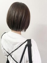 キャンバス バイ ネオリーブ 横浜西口(Canvas by neo.)&nbsp;大人可愛い小顔丸みショートミニボブ　ベージュ