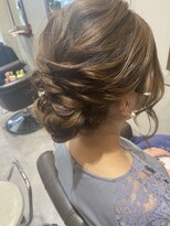 ハートライン(hair bridal Heart Line)&nbsp;ゆるふわヘアアレンジ