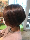 ショートボブスタイル