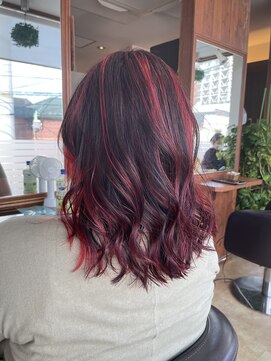 ヘアースタジオ ミツル(hair studio 326) RED＆BLACK