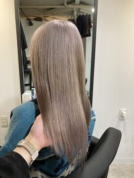 ラフ 難波店(LAFF) #黒髪#ボブルフ#ネビージュ#小顔#ワンレン