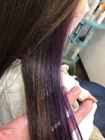 ヒッピーヘアー(Hippie Hair)&nbsp;インナー　パープル