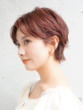 マイロ(mailo) 毛流れバング×優しめパーマショート