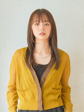 リトル 心斎橋(little) シースルーバング大人ストレート