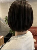 #ボブ#ミディアム#ヘアセット#黒髪