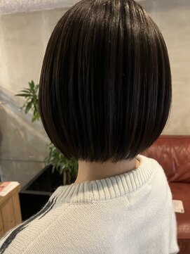 リエコー(RE'ECHO) #ボブ#ミディアム#ヘアセット#黒髪