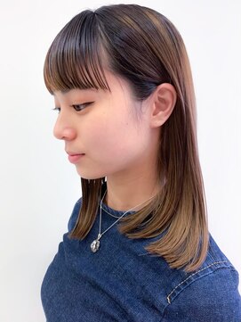 イオエ 岡本(ioe) 髪質改善/チェリーブラウン/モード/ダークアッシュ/イメチェン