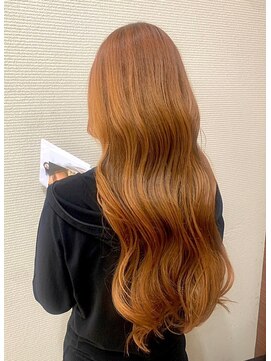 ヘアー テソロ(hair tesoro) オレンジヘアー