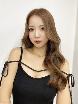 ピープスアンドスー 表参道 渋谷(Peeps&Suu.) かきあげ前髪/ヨシンモリ/流し前髪/レイヤーカット20代30代韓国