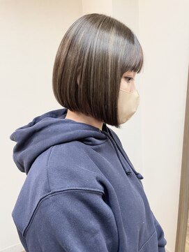 サンド 鹿児島中央(sand) ボブ/黒髪/グレー/韓国ボブ/髪質改善[鹿児島中央駅]