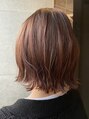 ヘアーメイク ラグズ(Hair Make Luxtz) イエベで暖かみのあるカラーで可愛さを♪外ハネでカジュアルに。