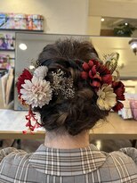 ヴァンファミリー アピタ福井飯塚店(Vanfamily)&nbsp;成人式　ヘアセット