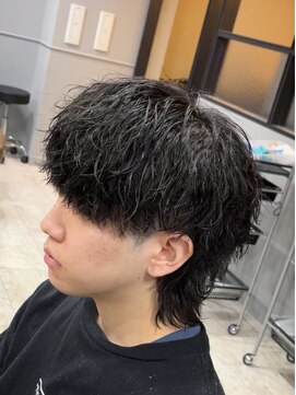 アビールブレ 新潟万代(ABEY LEVRAI) 新潟ツイストスパイラル　新潟メンズパーマ　マッシュパーマ