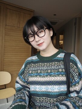 ヤイエ(yiye) ショートボブ/丸みショート /ハンサムショート/マッシュショート