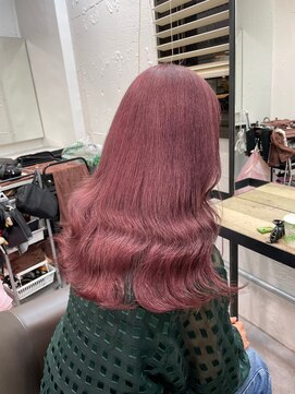 ベレーザ 渋谷(BELEZA) 9122ラベンダーパープルブリーチなしダブルカラーレイヤーカット