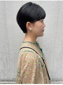 【morio池袋】黒髪コンパクトショートスタイル＊