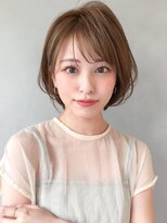 美髪うるツヤ前髪サイドバングこなれヘア小顔カット愛され
