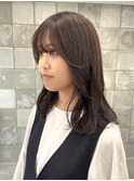 オリーブカラー オリーブベージュカラー ミディアム