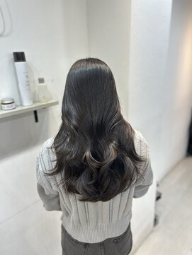 アイズ 横浜(IS) 【JUNKI指名】グレージュ/横浜/髪質改善