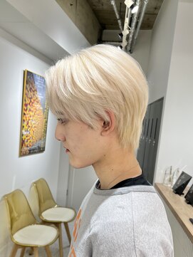 ペレ 渋谷(PELE) ニュアンスパーマ/韓国マッシュ/スパイキーショート/渋谷