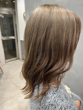 ネウィ 大分中央町店(newi) 【SOTA】@newi_sota ☆サンドベージュで作るミルクティー☆