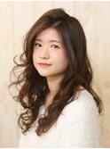 フェミニン×ミックスウェーブ髪質改善