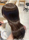 マロングレージュ×髪質改善
