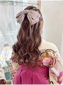 卒業式ヘアセット