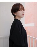 【ハンサムショート/中里千尋】シースルーマッシュ/ショート