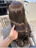 アッシュカラー 透明感ベージュ アッシュベージュ