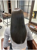 オリーブグレージュ×髪質改善トリートメント