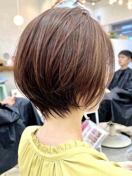 コンティロミー(CONTI ROMMY.) 20代~50代◎くびれマッシュボブ/ブラウン☆ショート本厚木