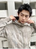 メンズカット:スパイキーショート/刈り上げないメンズショート